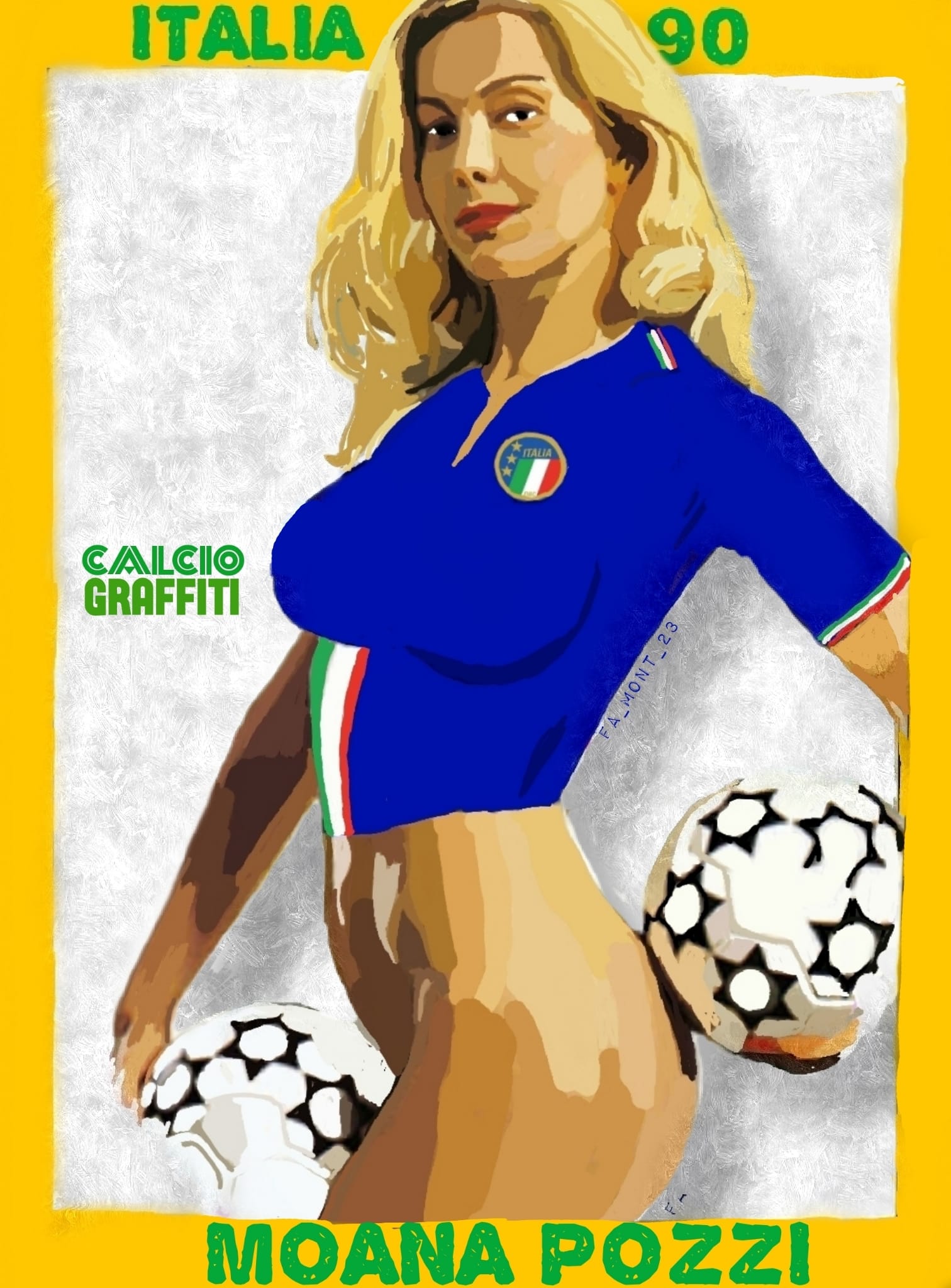 MOANA POZZI » Calcio Graffiti